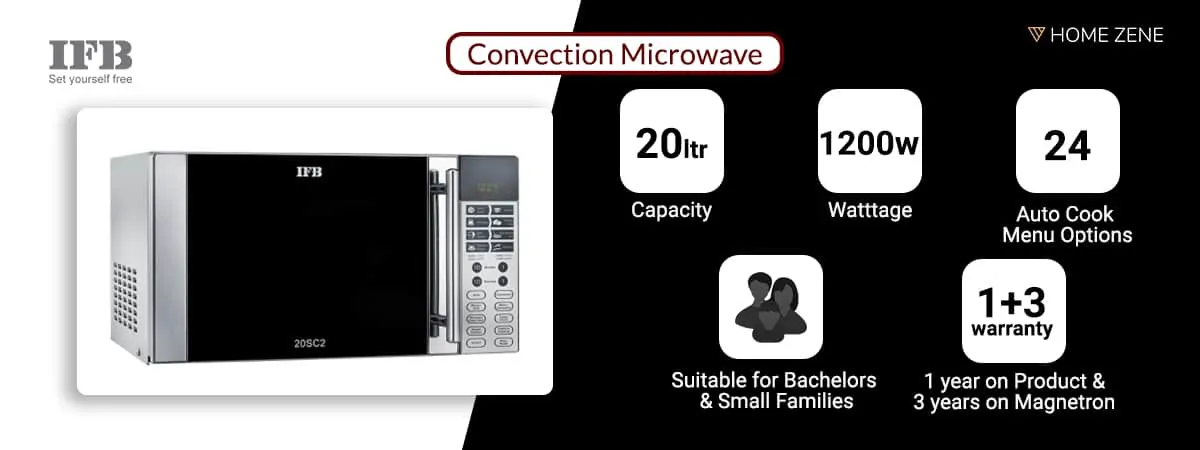 IFB 20 L Convection Microwave Oven