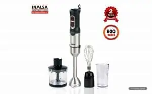 Inalsa Robot INOX1000 800-Watt Hand Blender with Chopper
