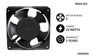 Maa Ku Aluminum Die Cast Exhaust Fan