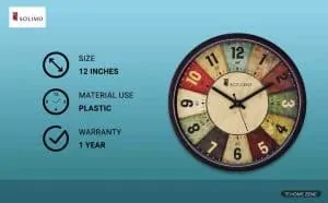 Amazon Solimo Wall Clock