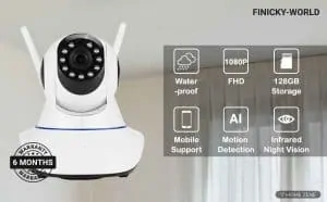 Finicky World V380 Wireless HD IP Security Camera