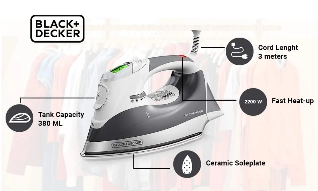 Black & Decker Steam Iron