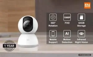 Mi MJSXJ02CM 360° 1080p WiFi Home Security Camera