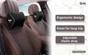 Grin Health Car Neck Rest Pillow