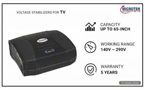 Microtek EMT1390 Voltage Stabilizer for TVÂ