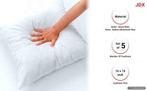 JDX Fiber Cushion (16x16 inch)-Set of 5