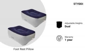 STYDDI Foot Rest Pillow for Travel Office & Home