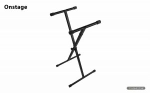 OnStage Single X-Style Keyboard Stand
