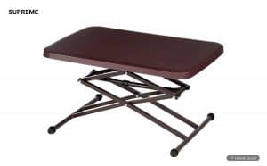Supreme Scissor Height Adjusting Plastic Table