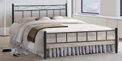 Furniturekraft Metal Bed
