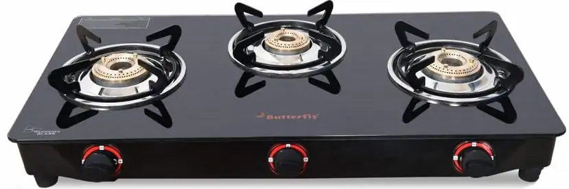 Butterfly gas stove