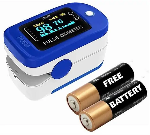 Dr Vaku Swadesi Finger Tip Pulse Oximeter