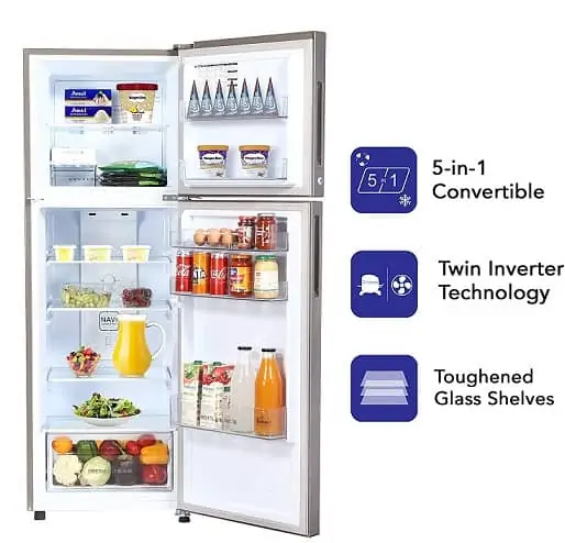 Haier Double door refrigerator