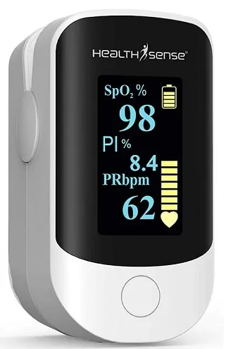 HealthSense Accu-Beat Fingertip Pulse Oximeter