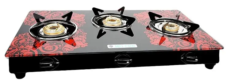 Milton Premium 3 Burner Gas Stove