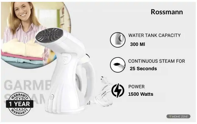 Rossmann Handheld Garment Steamer