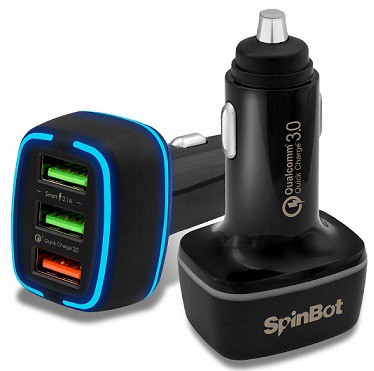 SpinBot 6 Amp Car Charger