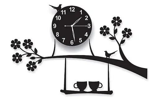 invision1 3D Acrylic Wall Clock