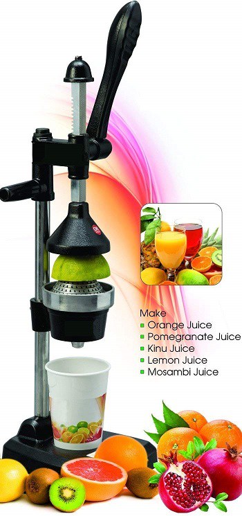 HKUTOTECH Aluminium Hand Press Citrus Juicer