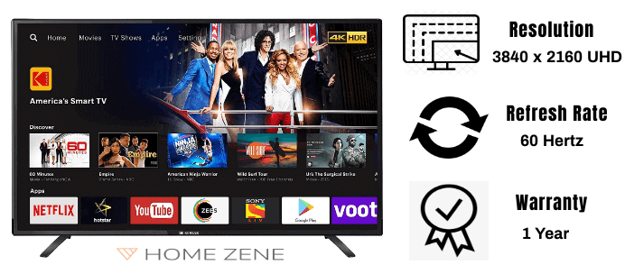 Kodak 124 cm 50 Inches led tv