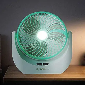Piesome Rechargeable High Speed Table Fan