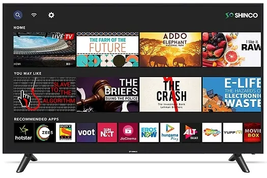 Shinco 43 inch led tv