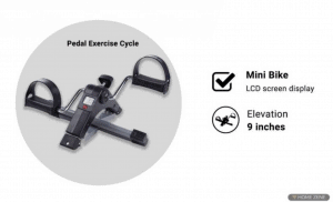 Healthex Digital Pedal Exercise Bike