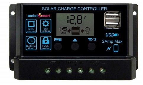 AmiciSmart Solar Charger Controller