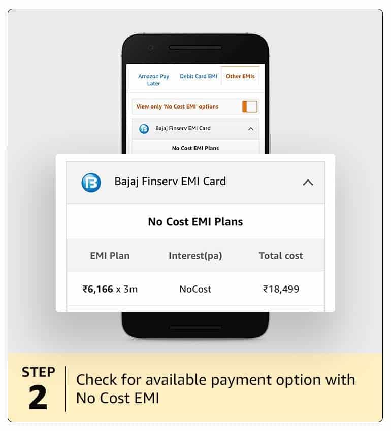 Amazon Great Indian Festival Sale Bajaj Finserv EMI (17th October 2020)