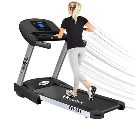 PowerMax Fitness TD-M1 2HP Motorized Treadmill