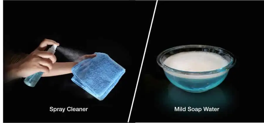 moist cloth for hard-to-remove stains