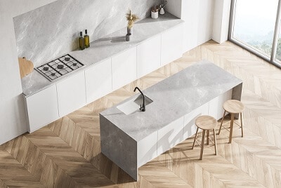 Concrete Island Sink