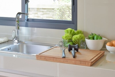 Cutting board sink