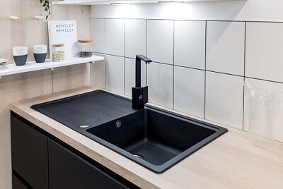Modern Black Ceramic Sink