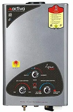 Activa Aqua Gold Instant Gas Heater