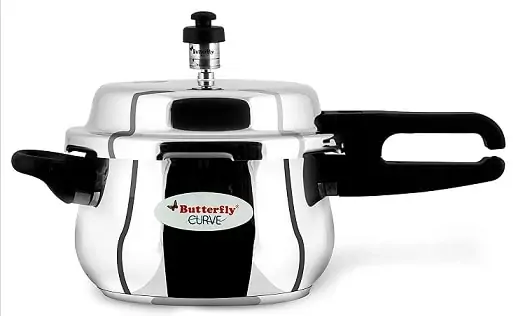 Butterfly Curve Stainless Steel Pressure Cooker