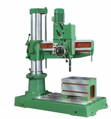 radial drilling machine