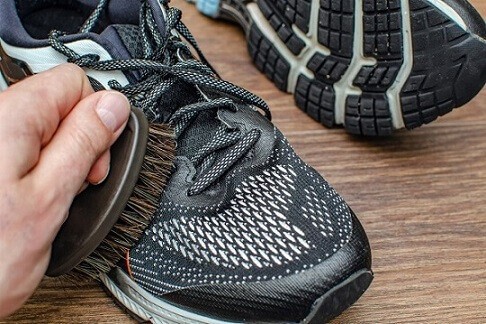 Clean The Uppers Of Your Running Shoes